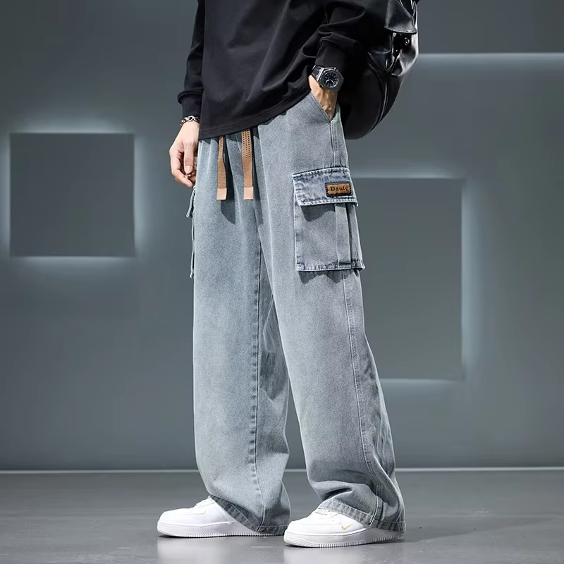 Wide Leg Cargo Pants - HESTONS