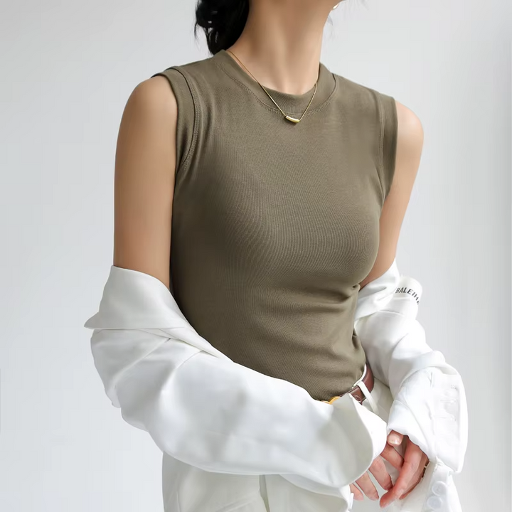 Spring Breeze Fitted Tank - HESTONS
