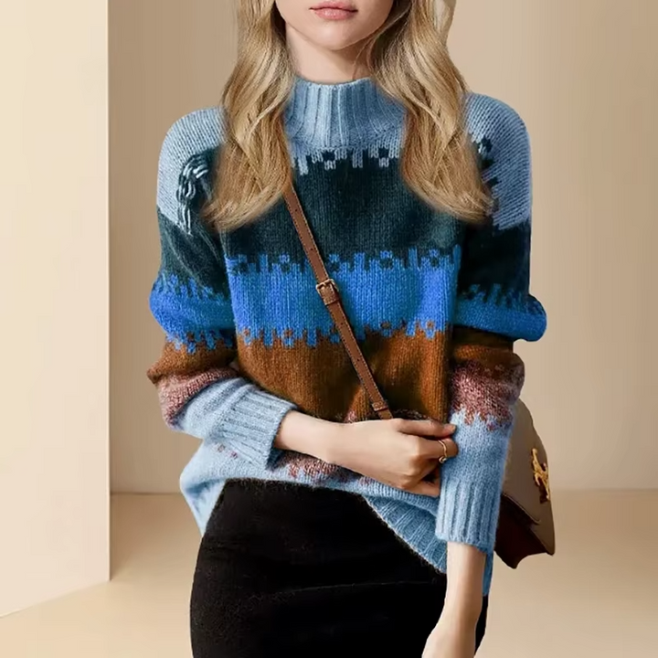 Knitted Pixel Pullover - HESTONS