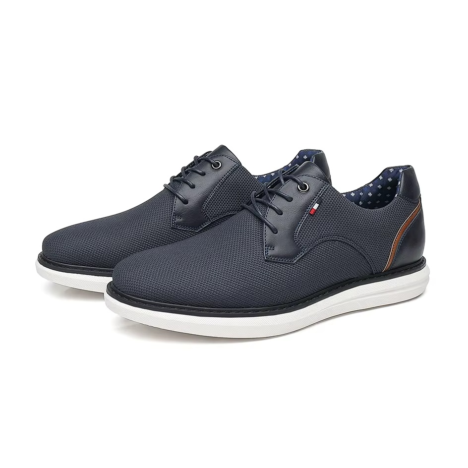 Breathable Leather Oxford Shoes - Shop Hestons