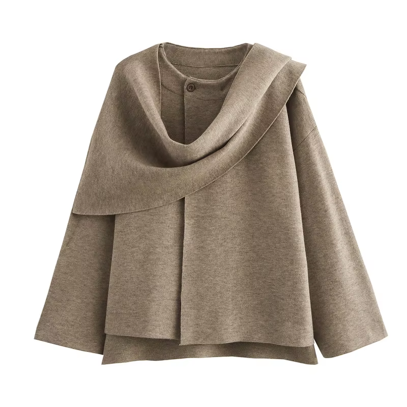 Women’s Draped Shawl-Collar Jacket - Shop Hestons