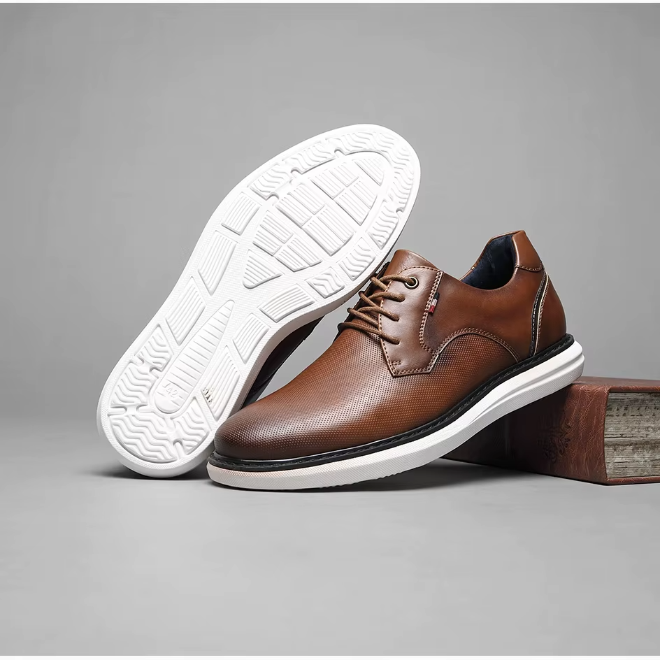 Breathable Leather Oxford - HESTONS