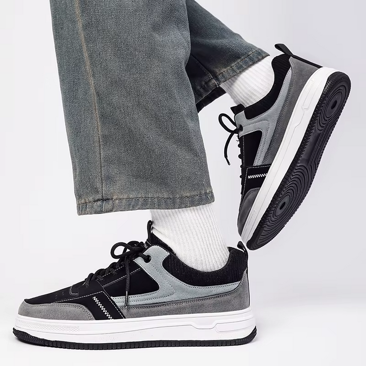 Vintage Patchwork Sneaker - HESTONS