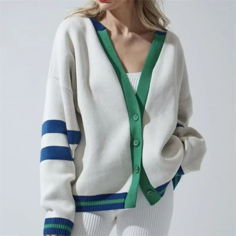 Cozy V-Neck Cardigan - HESTONS