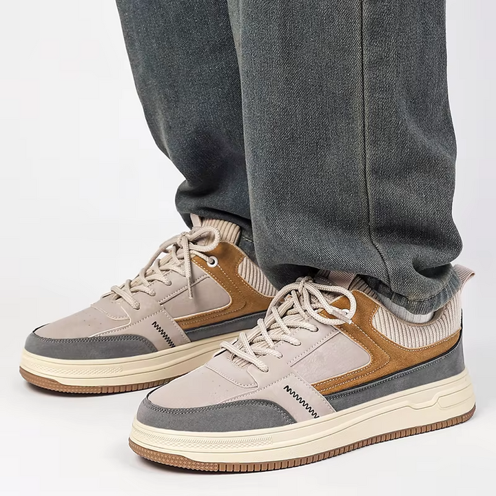 Vintage Patchwork Sneaker - HESTONS