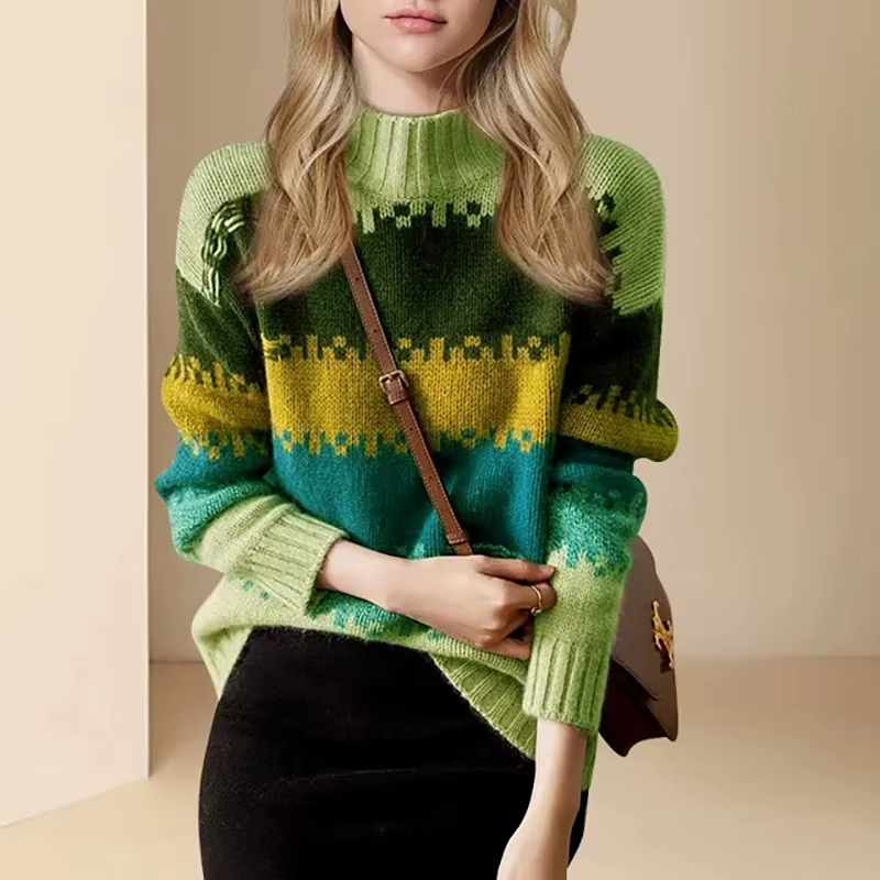 Knitted Pixel Pullover - HESTONS