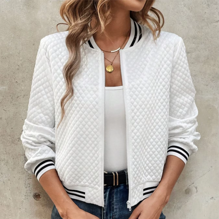 Quilted Varsity Jacket - HESTONS