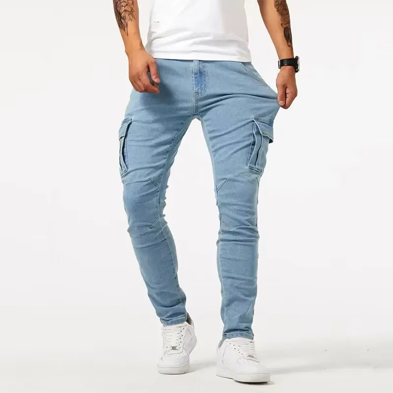 Flex-fit Cargo Jeans - HESTONS