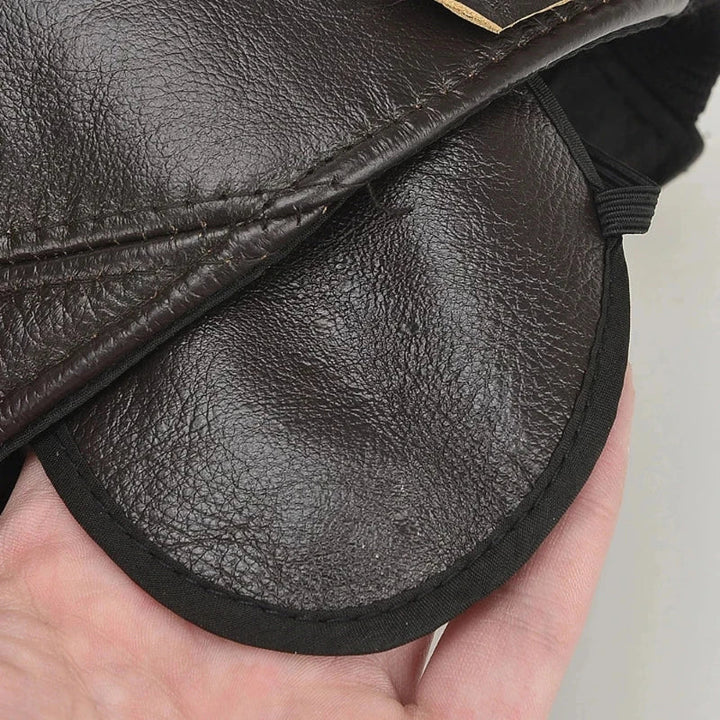 Leather Sports Cap - HESTONS