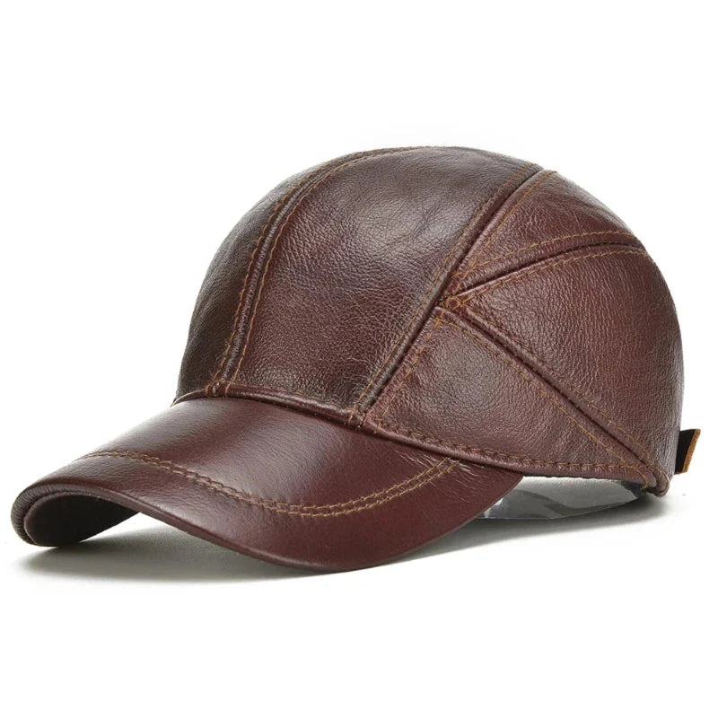 Leather Sports Cap - HESTONS