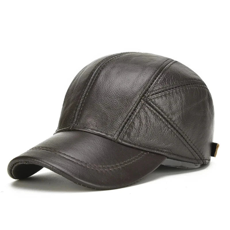 Leather Sports Cap - HESTONS