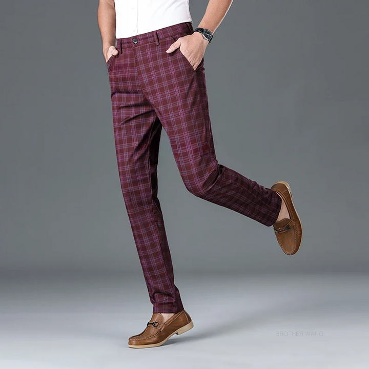 Classic Fit Stretch Pants - HESTONS