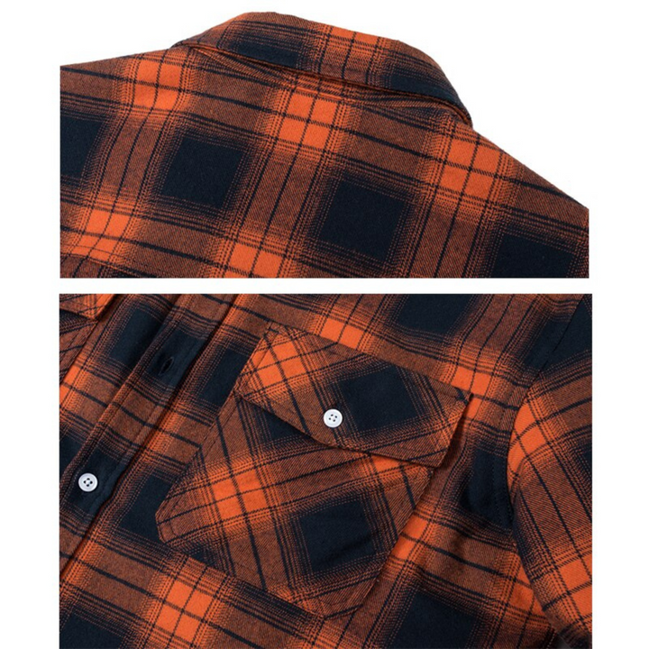 Men’s Sherpa‑Lined Plaid Flannel Shirt Jacket - Shop Hestons