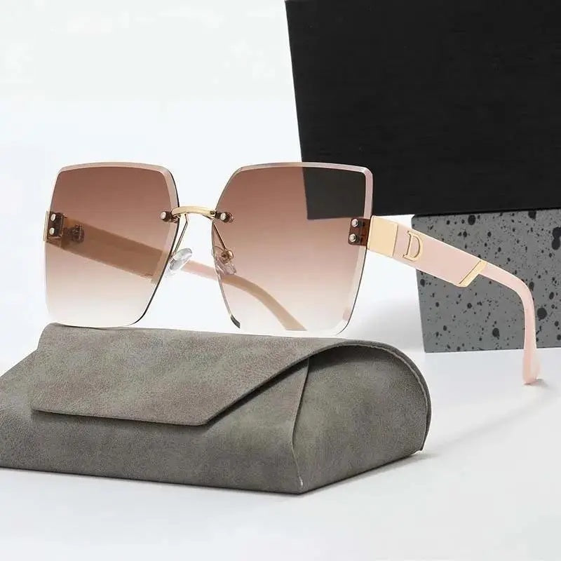 Elegant Rimless Sunglasses - HESTONS
