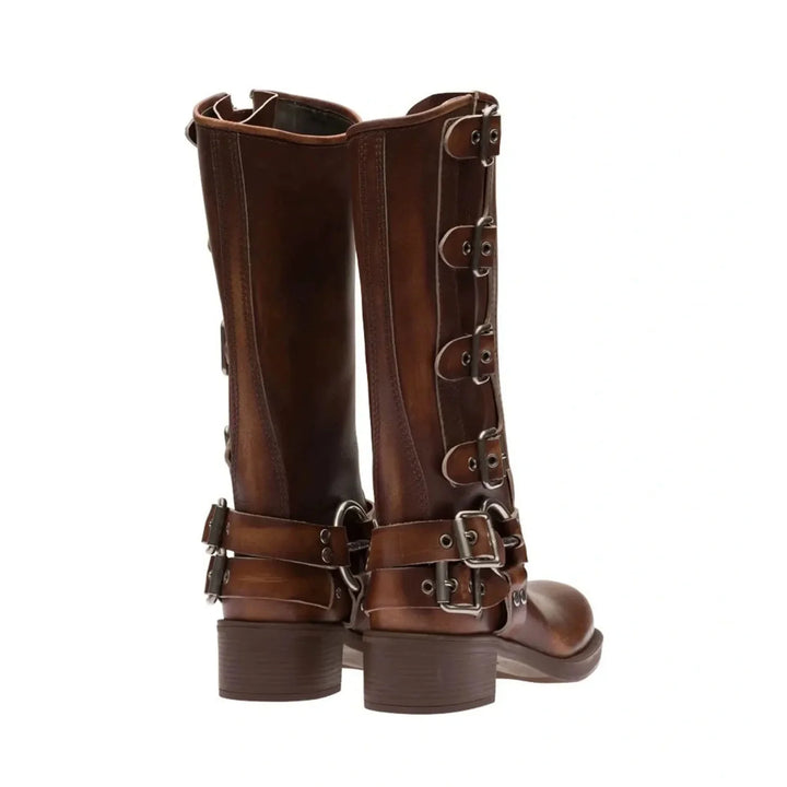 Women’s Buckled Leather Boots - Shop Hestons