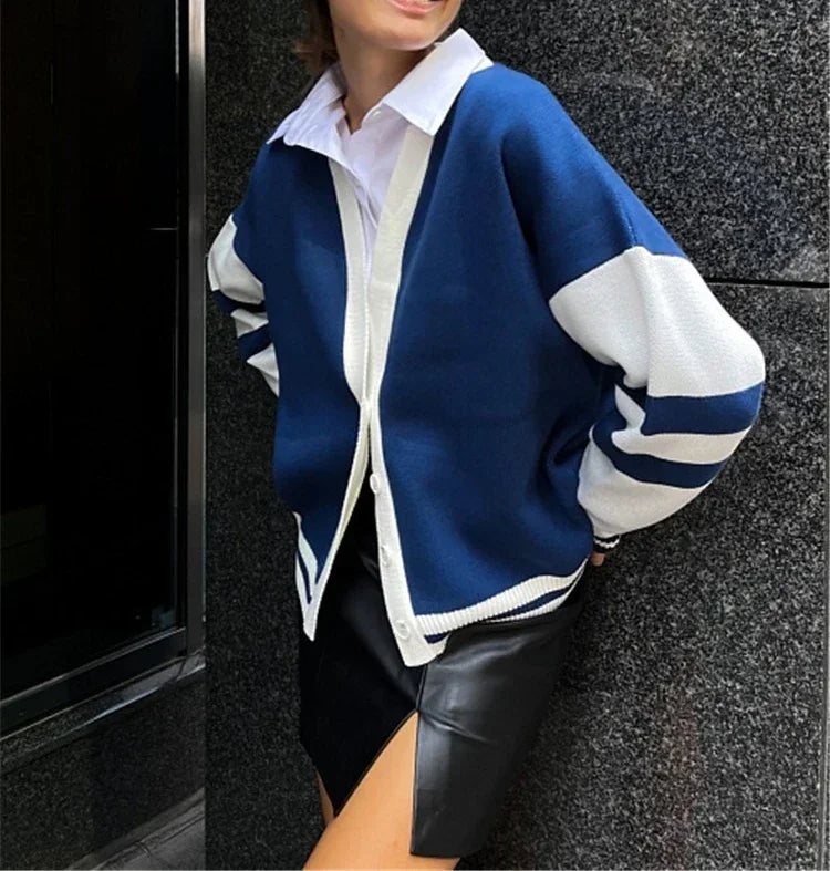 Cozy V-Neck Cardigan - HESTONS