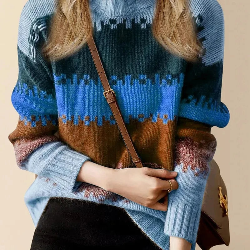 Knitted Pixel Pullover - HESTONS