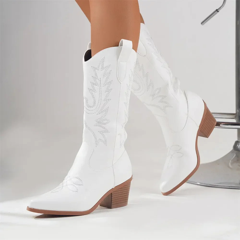 Women's Embroidered Western Boots - Shop Hestons