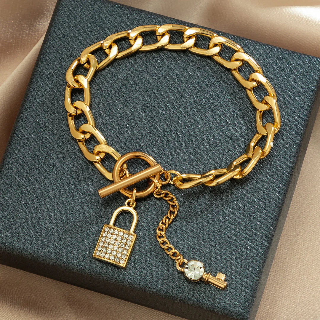 Lock & Key Bracelet - HESTONS