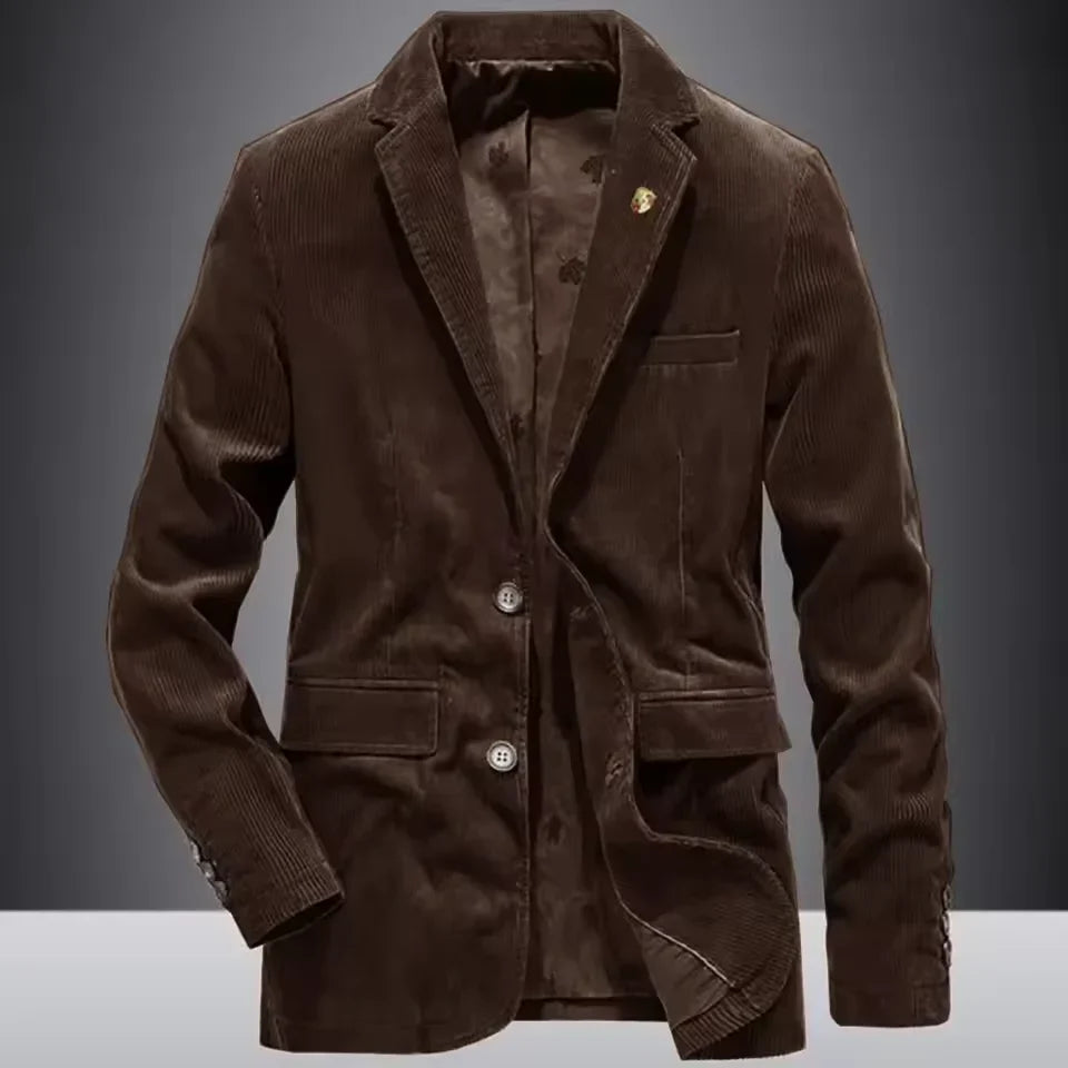 Men’s Tailored Corduroy Blazer - Shop Hestons
