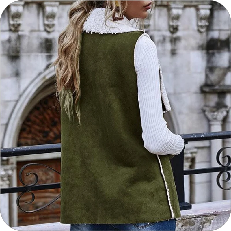 Plush Suede Vest - HESTONS