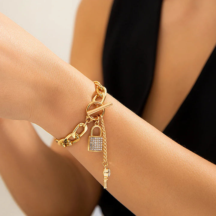 Lock & Key Bracelet - HESTONS