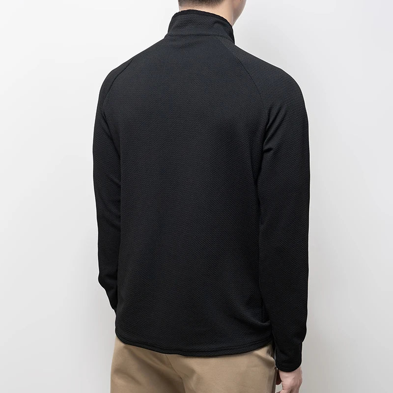 Textured Athletic Quarter-Zip - HESTONS