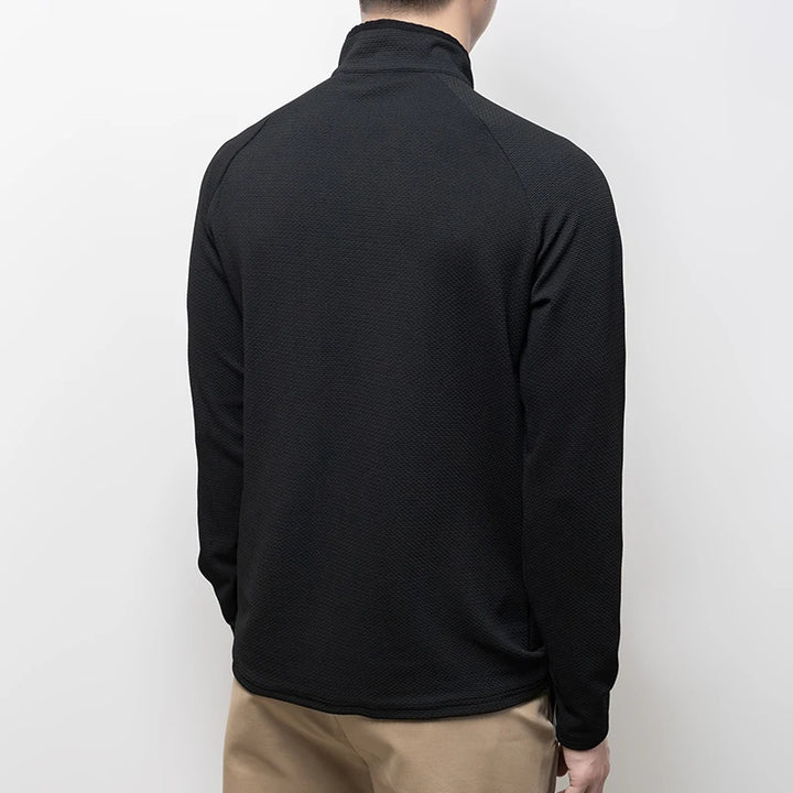 Textured Athletic Quarter-Zip - HESTONS