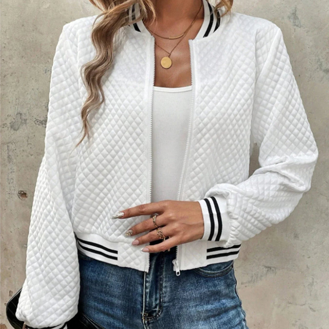 Quilted Varsity Jacket - HESTONS