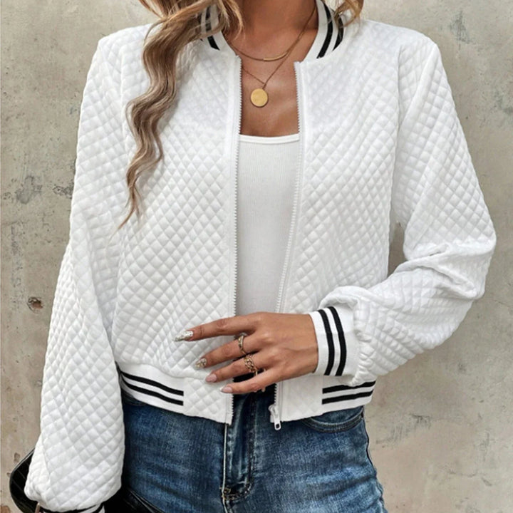 Quilted Varsity Jacket - HESTONS