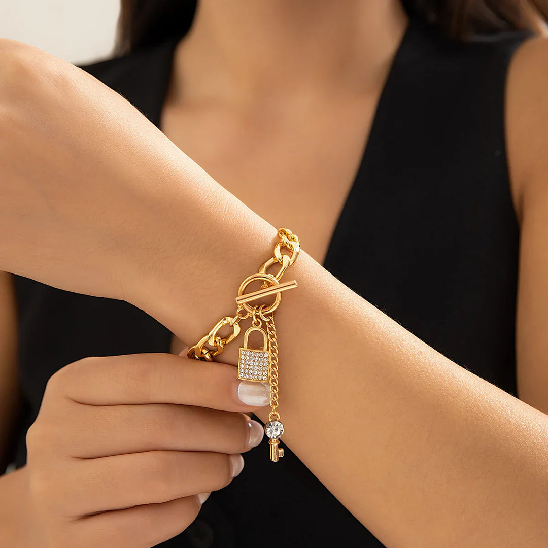 Lock & Key Bracelet - HESTONS