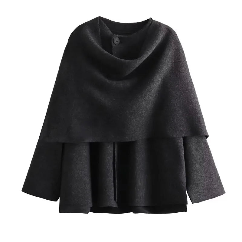 Women’s Draped Shawl-Collar Jacket - Shop Hestons
