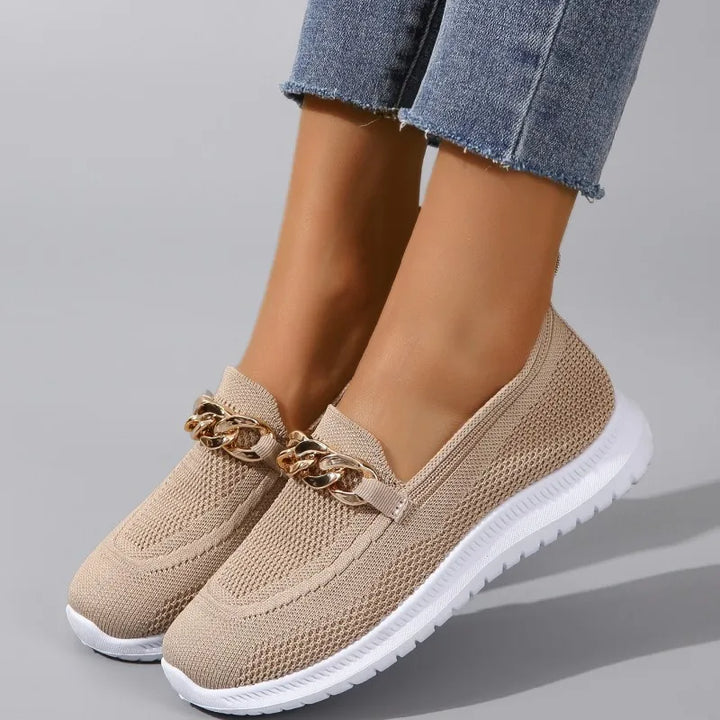 Gold Knot Loafers - HESTONS