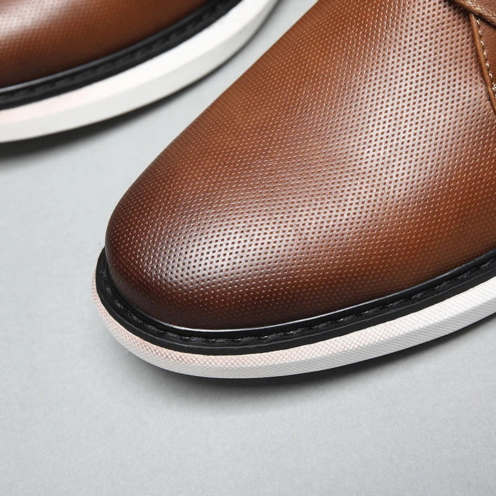 Breathable Leather Oxford - HESTONS