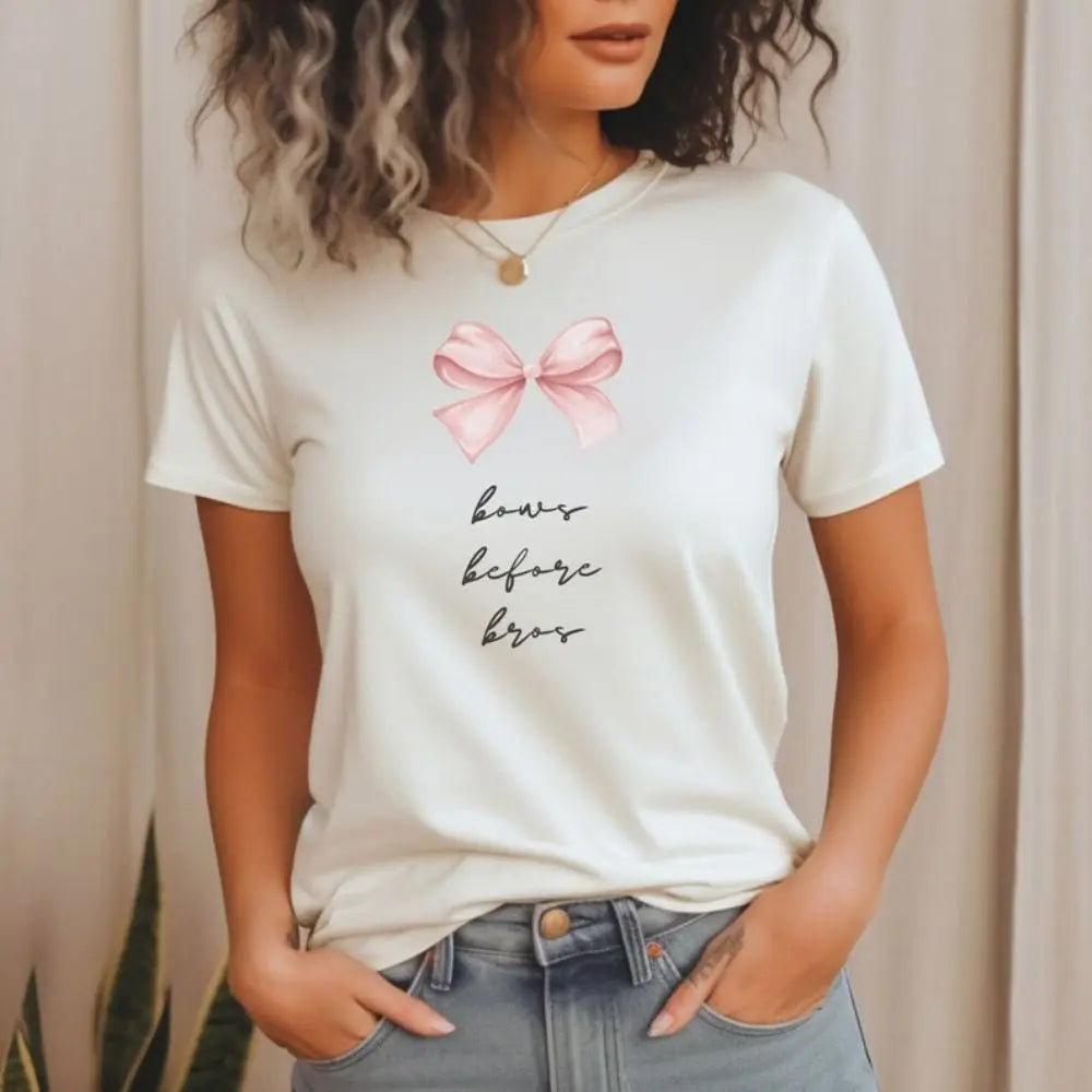 Pink Bow T-Shirt - HESTONS