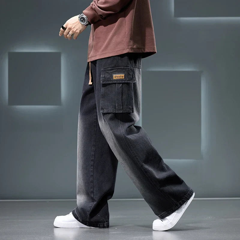 Wide Leg Cargo Pants - HESTONS