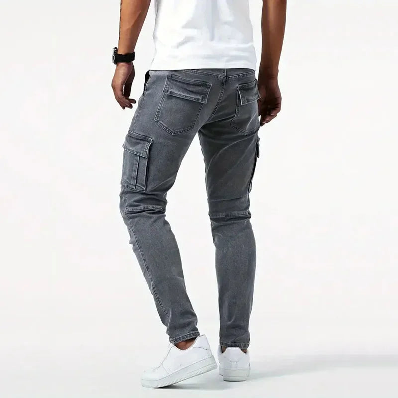 Flex-fit Cargo Jeans - HESTONS