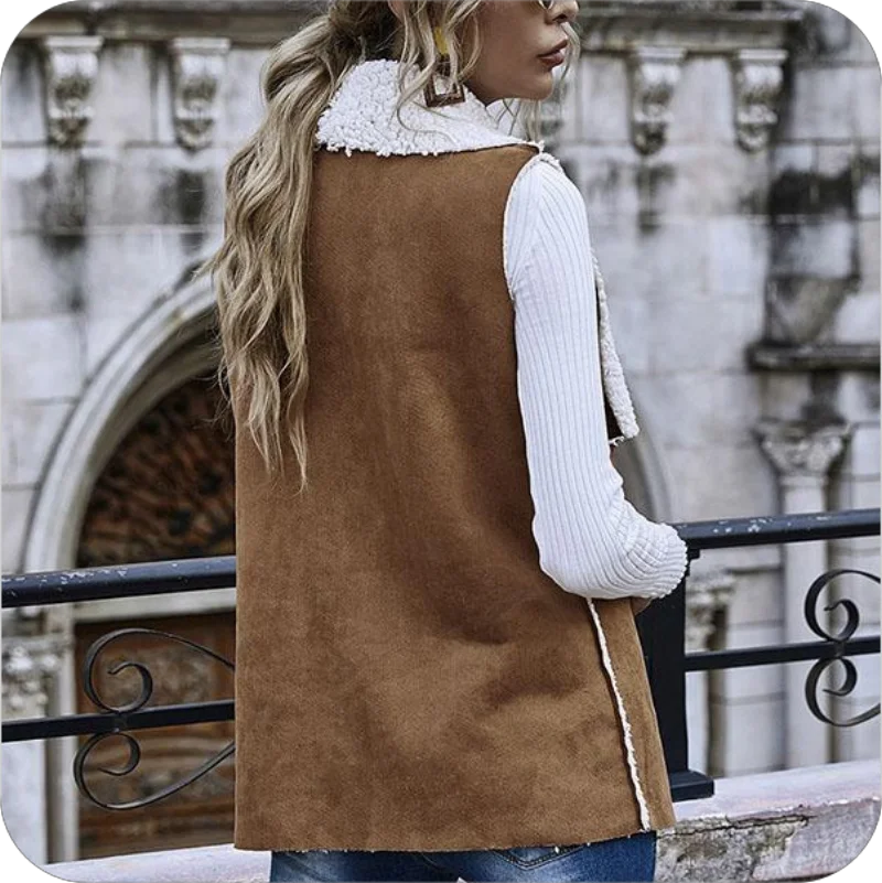 Plush Suede Vest - HESTONS
