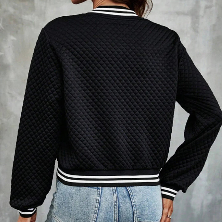 Quilted Varsity Jacket - HESTONS