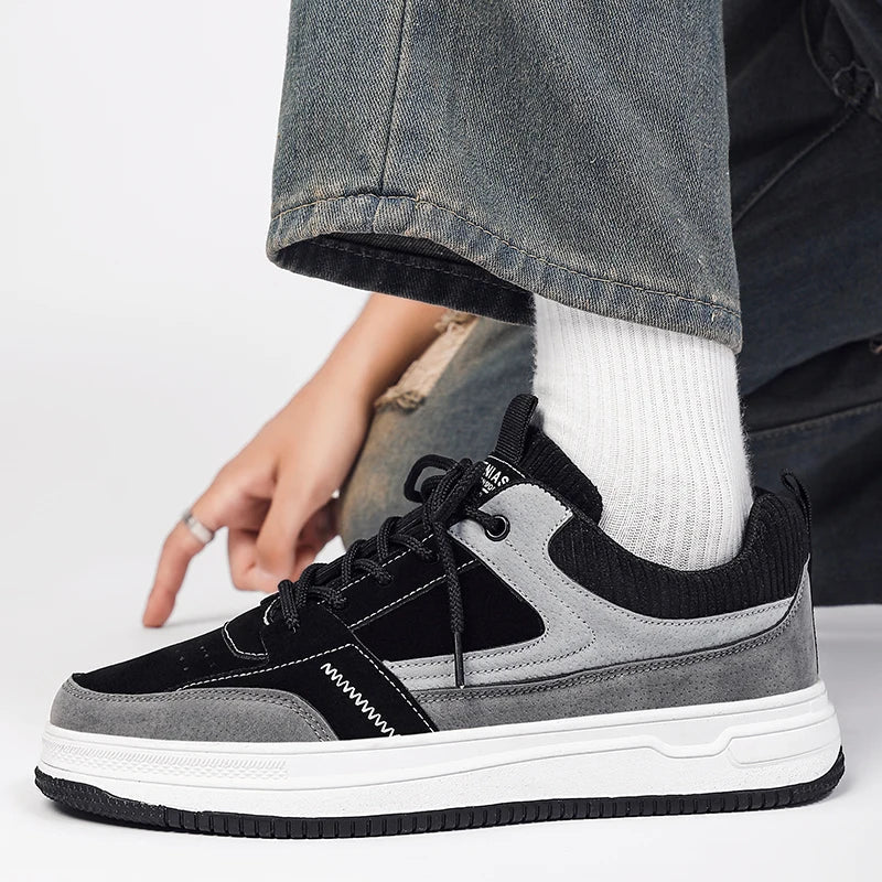 Vintage Patchwork Sneaker - HESTONS