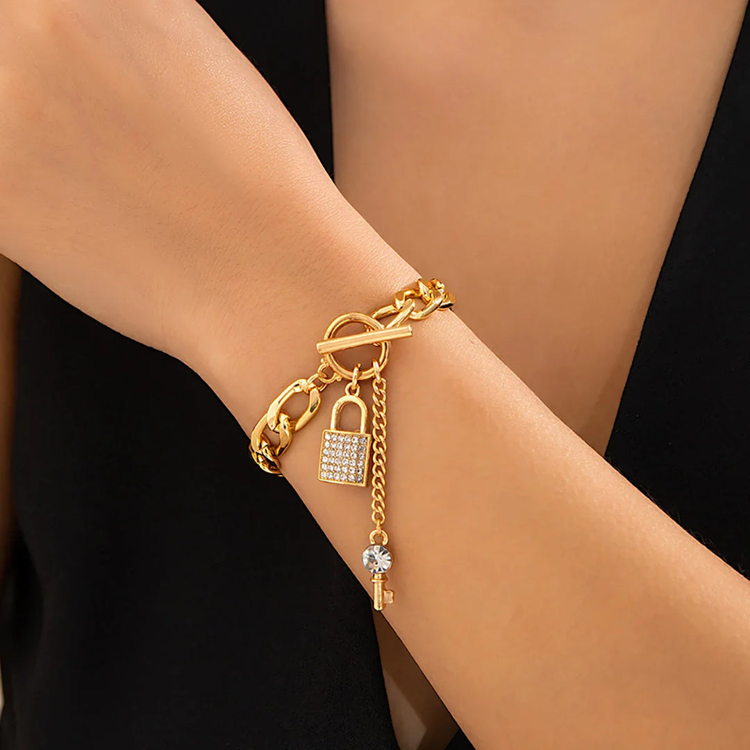 Lock & Key Bracelet - HESTONS
