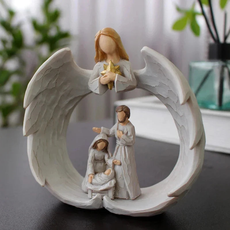 Angel Wing Nativity - HESTONS
