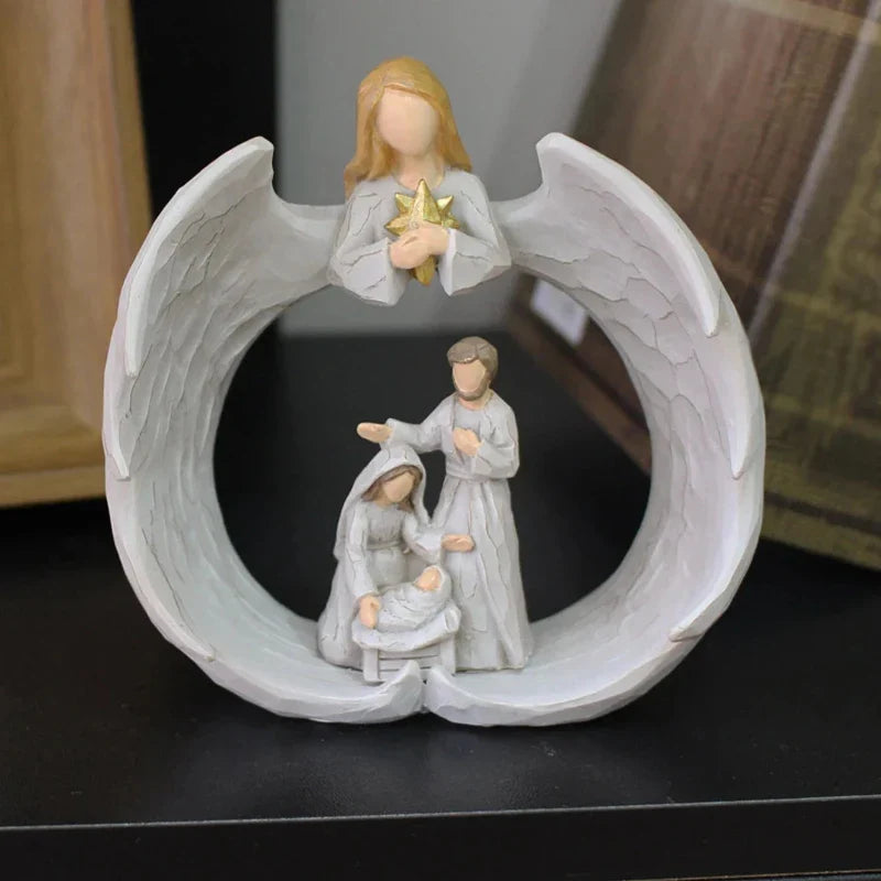 Angel Wing Nativity - HESTONS