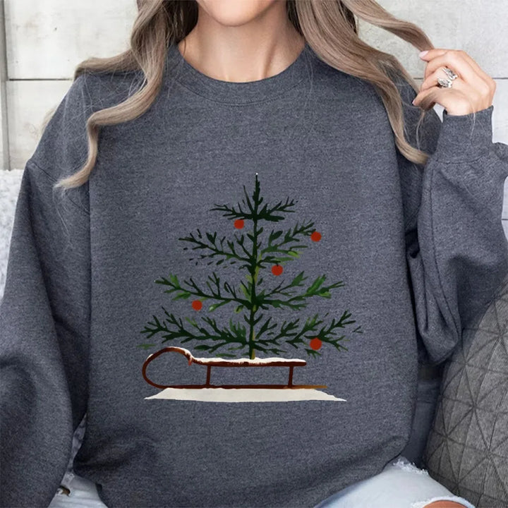 Women’s Christmas Tree Sweatshirt - Shop Hestons