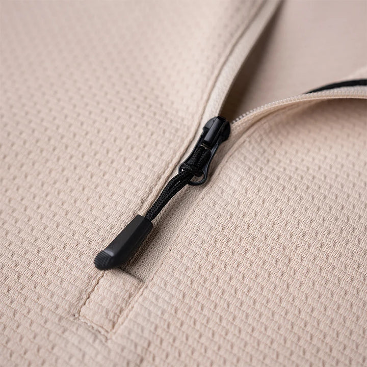 Textured Athletic Quarter-Zip - HESTONS