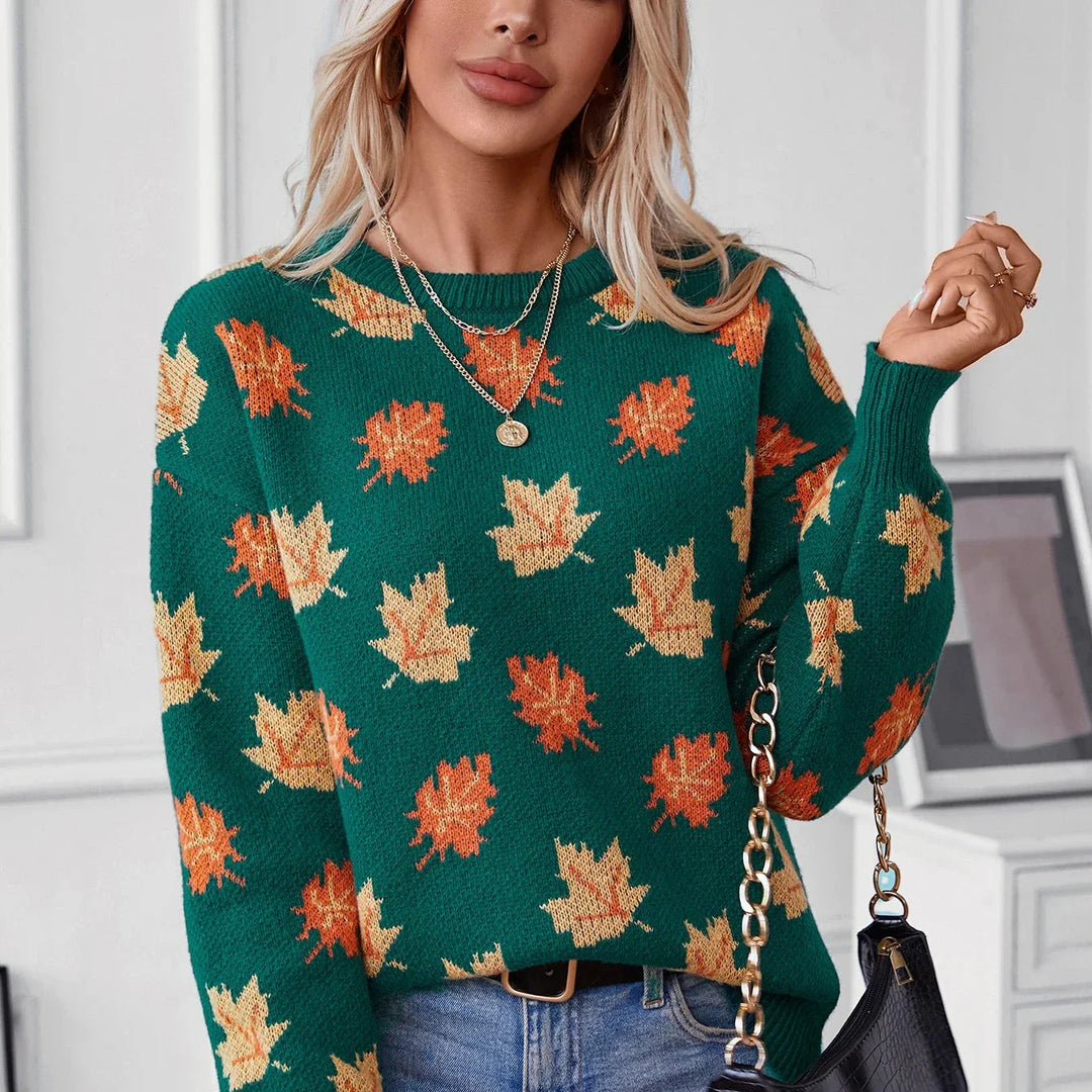 Fall Leaf Pullover - HESTONS