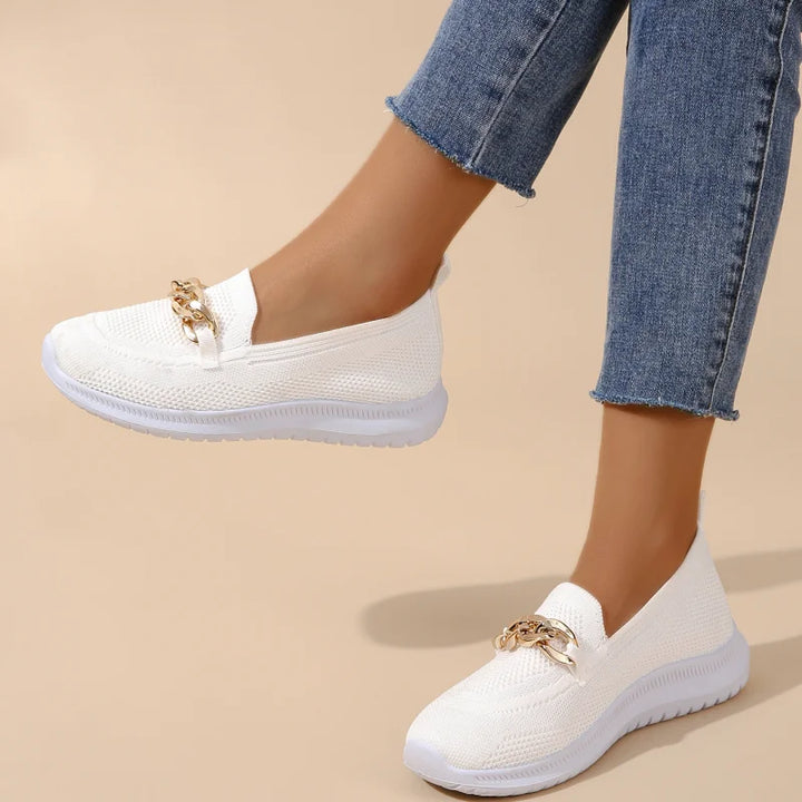 Gold Knot Loafers - HESTONS