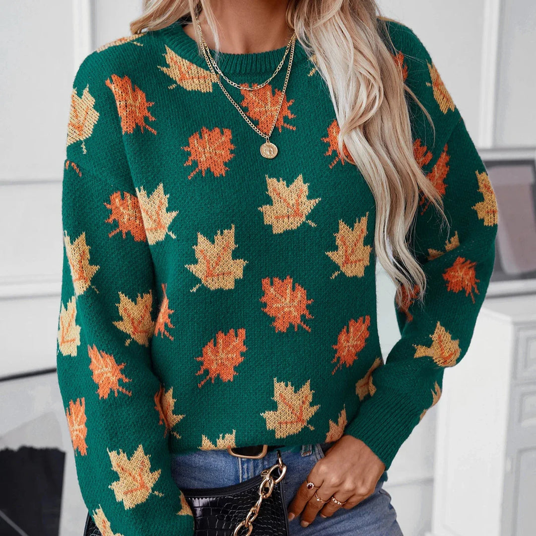 Fall Leaf Pullover - HESTONS
