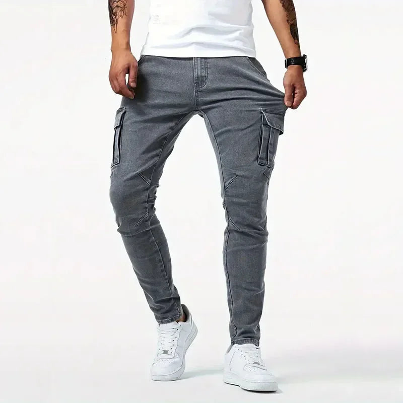 Flex-fit Cargo Jeans - HESTONS