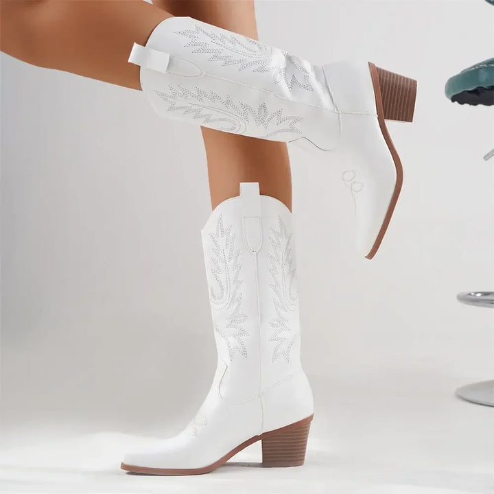 Women's Embroidered Western Boots - Shop Hestons